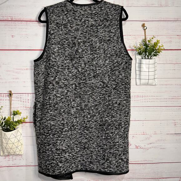 Talbots Boucle Weave Vest Medium - Picture 5 of 6